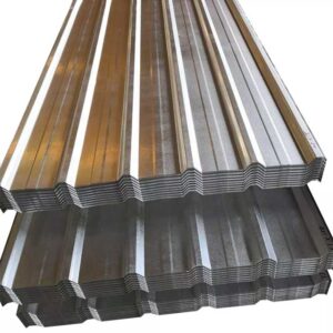 Zinc-Coated Corrugated Metal Sheets for Roofing, Starting from 0.18mm to 0.80mm Thickness, Excellent for Building